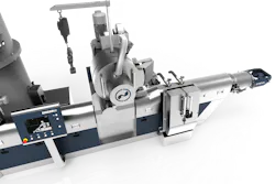 Compared with standard degassing, Erema's new Volex water-stripping process for the company's single-screw Intarema TVEplus extruder is more efficient in removing volatile organic compounds (VOC).