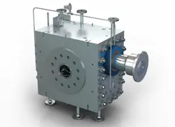 Nordson BKG's PolyNeo melt pump is engineered to reduce shear for smoother flow and better material integrity.