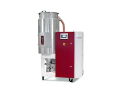 Wittmann's Drymax basic 120 now comes with a more intuitive color control screen.