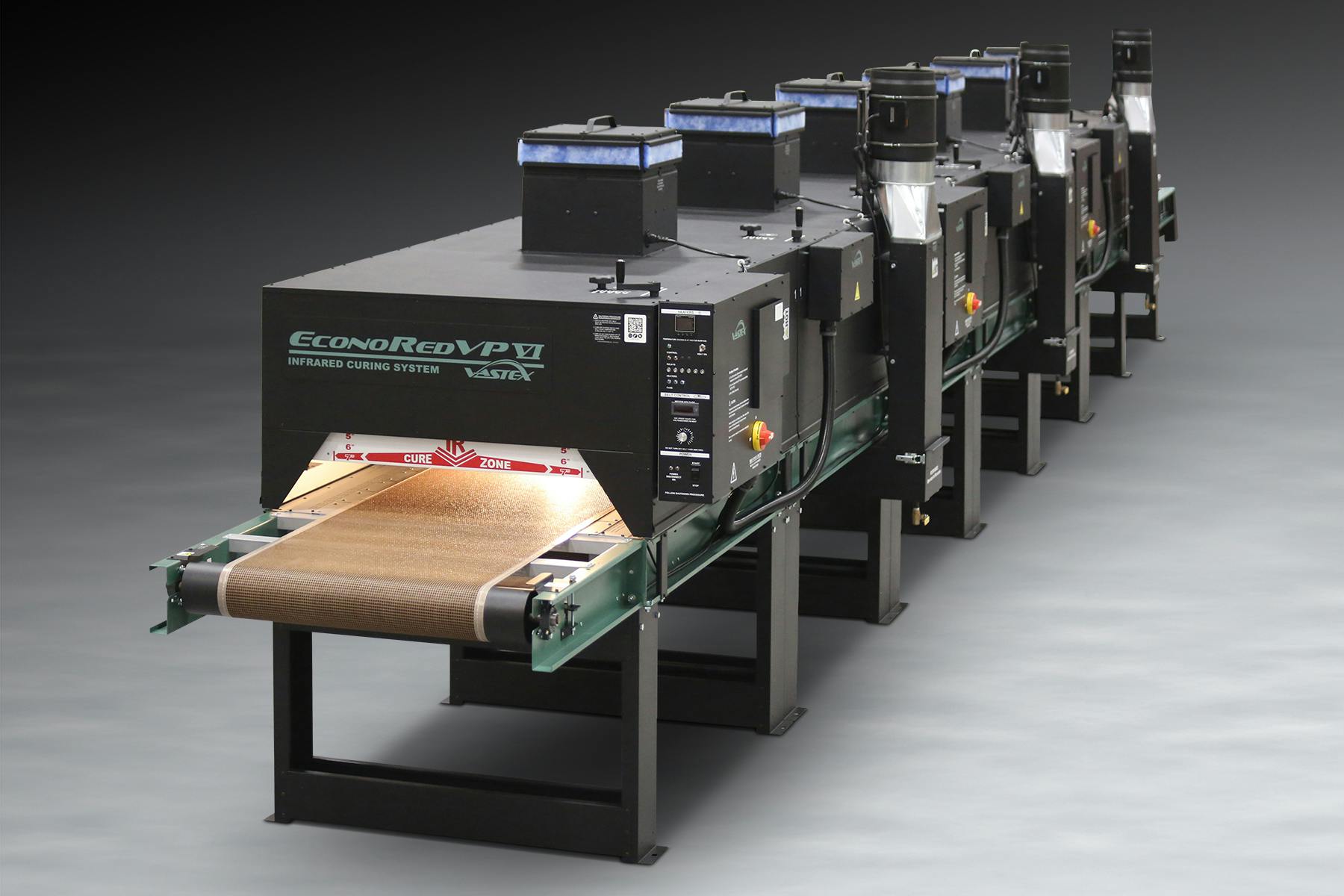 Infrared curing oven from Vastex.