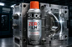 Zero Film Mold Cleaner has no abrasives and requires no wiping.