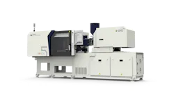 Fifth-generation injection molding machines from Absolute Haitian, such as this Zhafir Venus 5 all-electric, come with AI-powered features as standard.