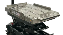 Roemheld's RWA 1000 Elmo mold change cart is fully electric.