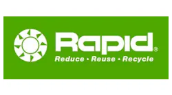 Green and white Rapid Granulator logo