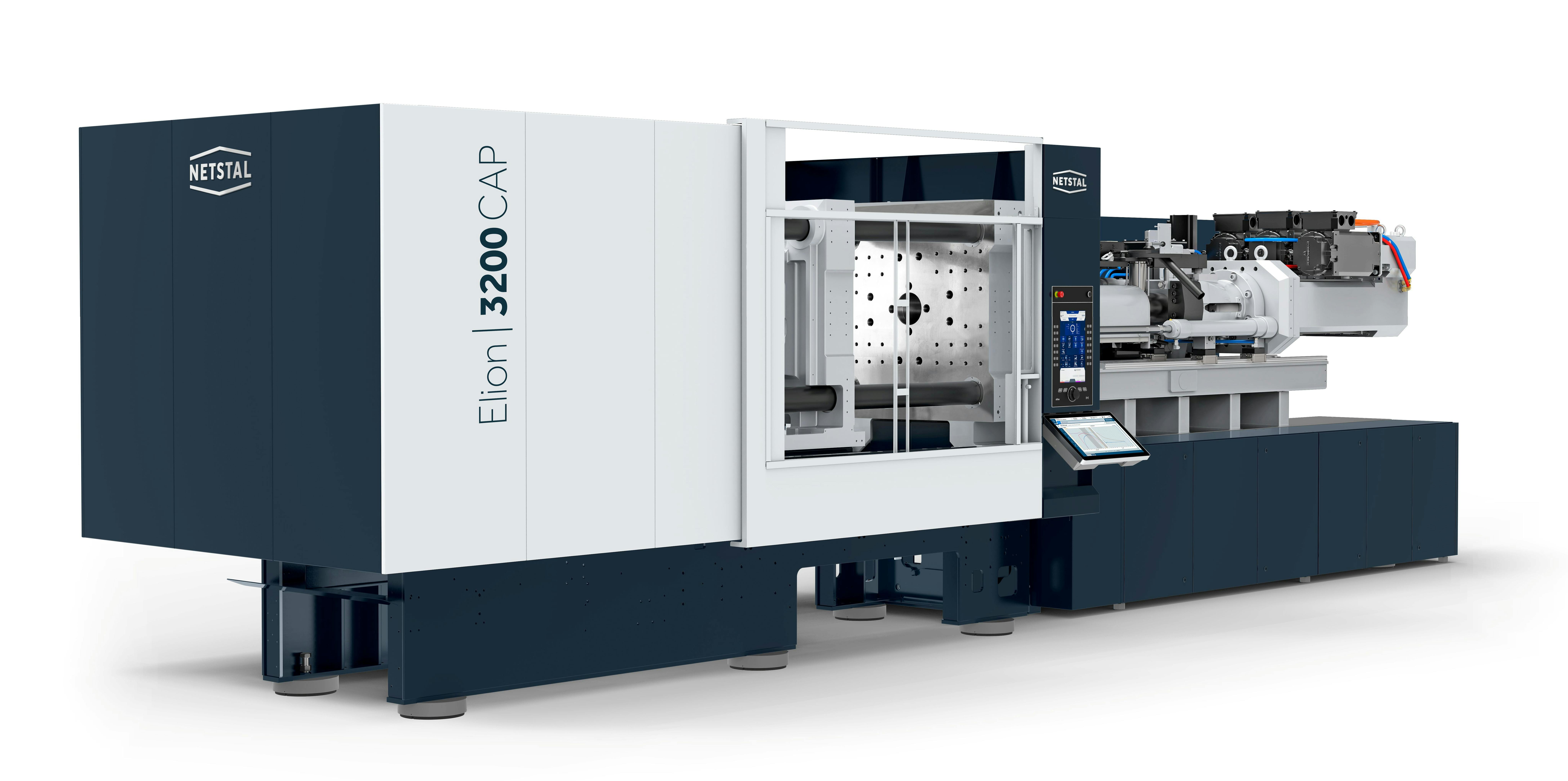 Netstal's Elion CAP series of injection molding machines is designed for production of closures.