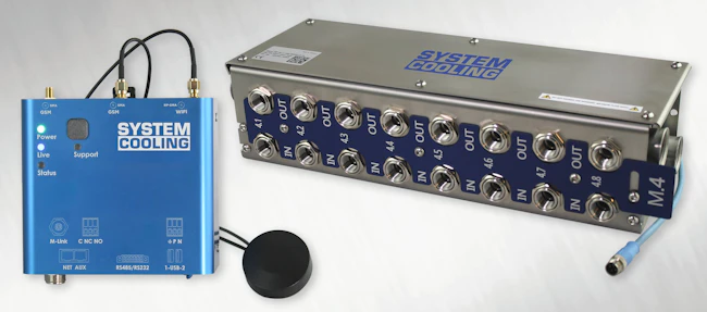 System Cooling Connect collects, monitors and analyzes data from cooling lines.