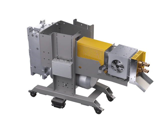 The extrex⁶ EC gear pump was developed to meet the challenges of processing rigid PVC.