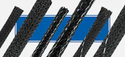 Braided sleeves in a variety of weaves for industrial use.