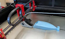A tilted print-head system for Modix Big 3D printers.