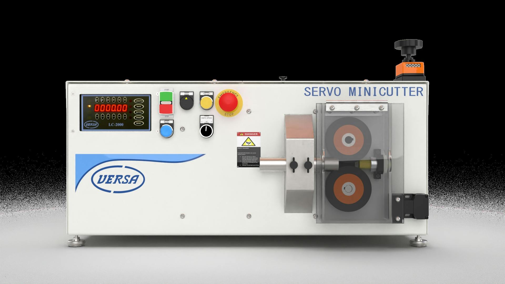 Versa's Servo MiniCutter system is ideal for medical tubing.