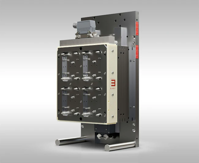 Elmet's Smartshot I analyzes data and automatically balances cavities and adjusts nozzle pin positions in LSR molding.