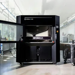 The Stratasys F870 industrial 3D printer.