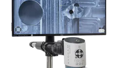 The Evo Cam Aura 4K inspection system has a front button keypad control for detailed inspection where physical controls are preferred.