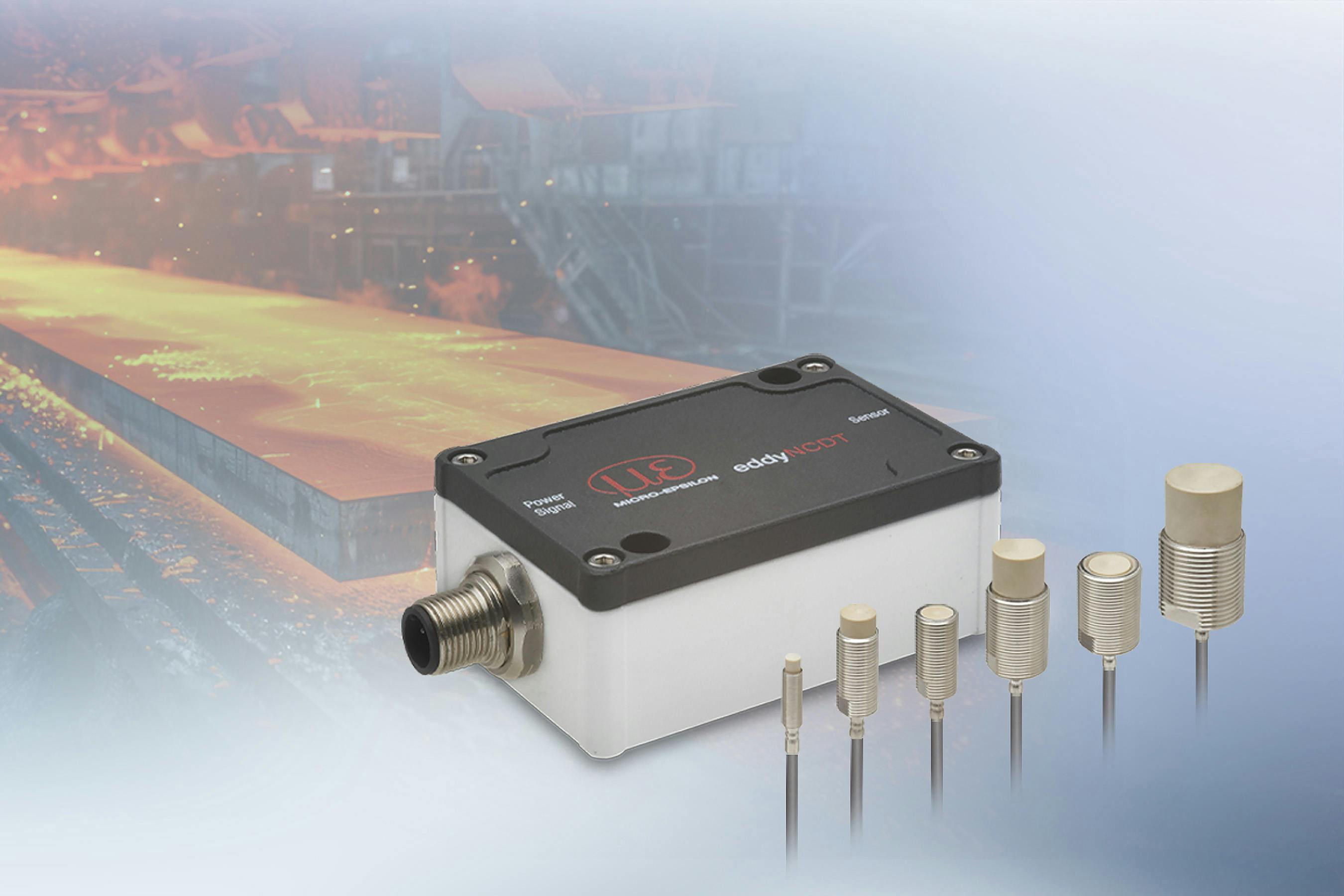 The Micro-Epsilon eddyNCDT3020 eddy-current system