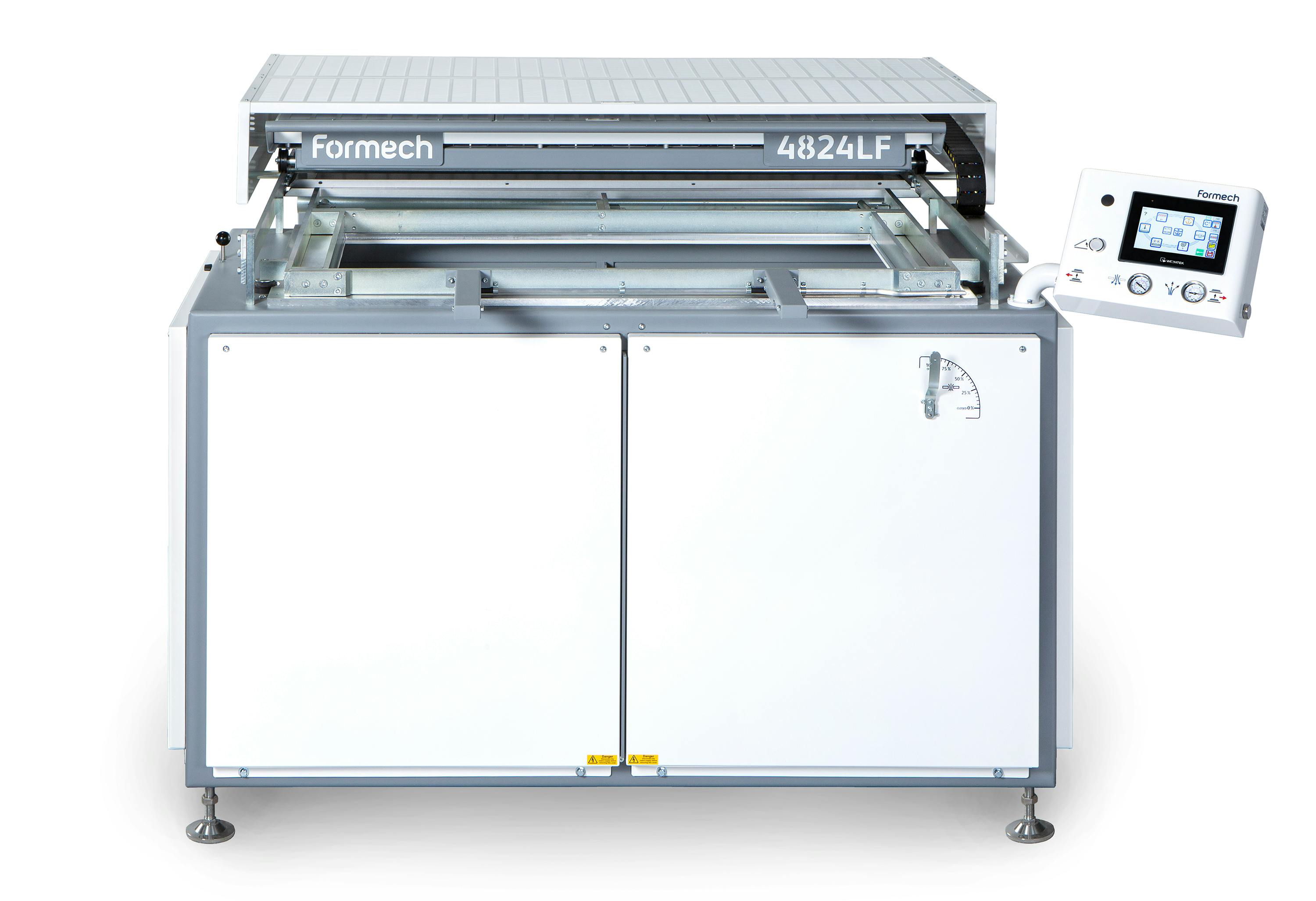 Formech's 4824LF large-format vacuum forming system has upgrades to heating and control systems.
