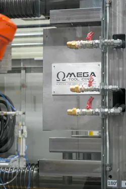 Omega Tool Corp. installed KraussMaffei's ColorForm in-mold polyurethane coating system.