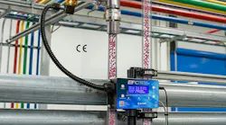 Exair's EFC installed on a compressed air system.