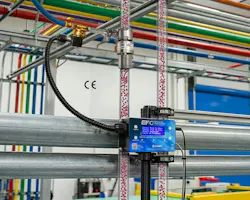 Exair's EFC installed on a compressed air system.