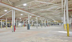 Interior of Conair’s additional 157,760-square-foot Franklin, Pennsylvania, location, which will house expanded fabrication, machining, and powder coating operations.
