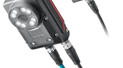Two Keyence IV4 industrial inspection systems.
